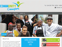 Tablet Screenshot of communitychampionsuk.org